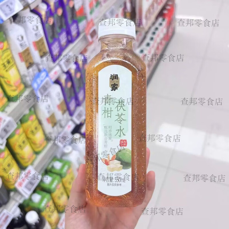 润之家红枣枸杞水青柑茯苓水苹果人参水550ml 红枣枸杞水一瓶
