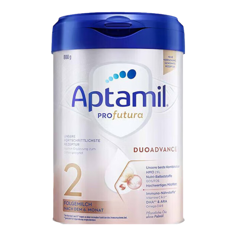 Aptamil¹׽HMOԭװӤ׶䷽ţ̷800g ٷȨ 2 6-12£ 266199Ԫ