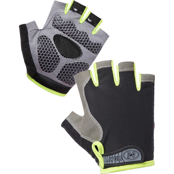 手套运动健身男女器械训练夏季薄款防滑半指耐磨工作骑行防起茧 升级款粉色【硅胶防滑掌心护垫】 M码适合女士【掌围18-20】