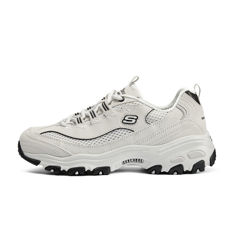 斯凯奇（Skechers）女鞋透气休闲复古潮流时尚老爹鞋熊猫鞋896193 896193/LTGY 36