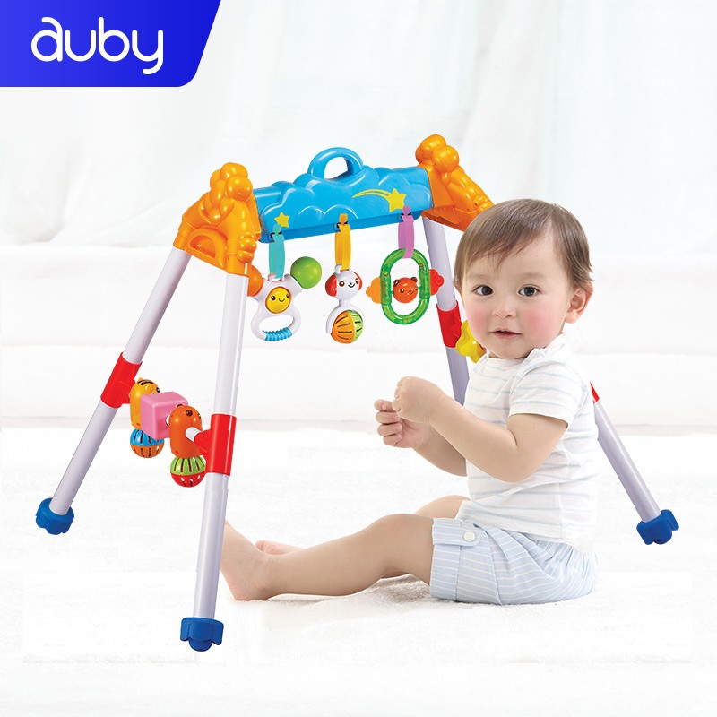 澳贝（AUBY）玩具0-1岁 活动健身架 婴幼儿童运动早教启智健身架 463301DS