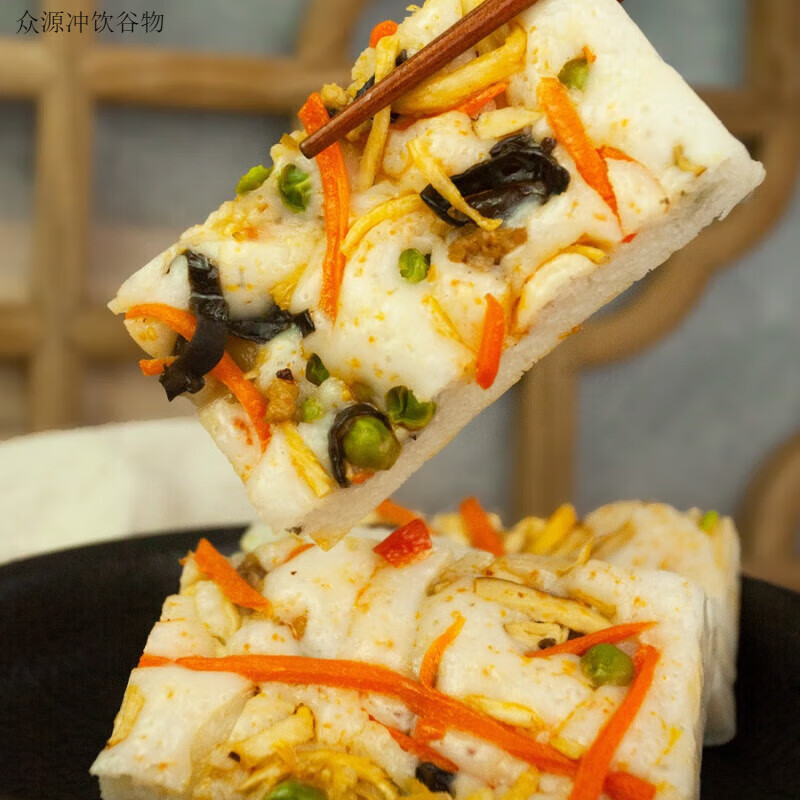 食怀浙江衢州特产开化气糕江山醅粿焙糕浙西特色小吃早餐点心传统美食