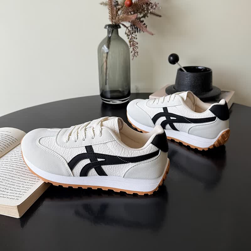 云醍桃语新款厚底女德训鞋2026单网春夏百搭运动鞋学生休闲鞋跑步鞋小白鞋 灰色 单层 37