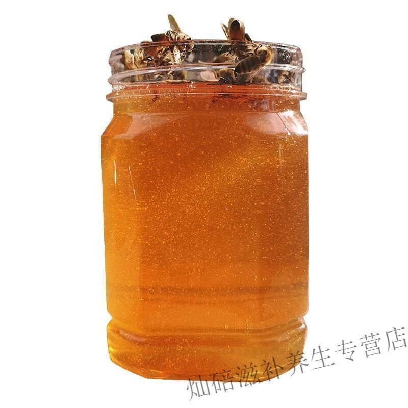 土蜂蜜纯正天然蜂蜜正宗蜂蜜纯蜂蜜野生山花百花蜜 深山土蜂蜜[不纯包退]冬天补肝 拍一斤发1斤[到手一瓶]