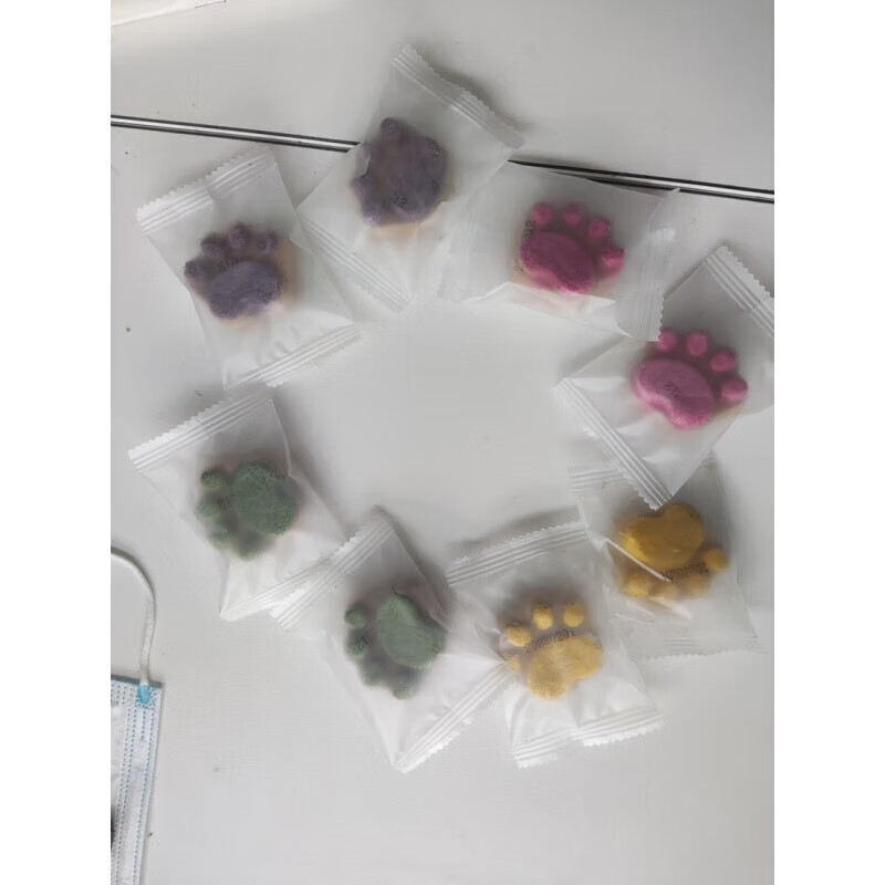 跑来跑去冻干猫咪零生骨肉饼猫粮狗狗通用 黄色