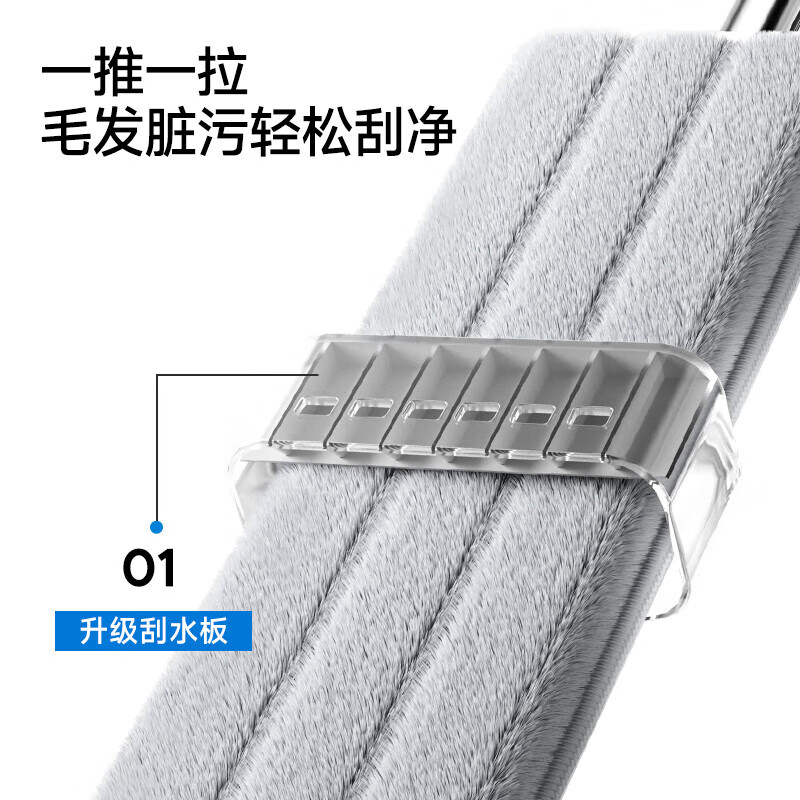 五月花平板拖把免手洗拖布2025懒人墩布家用除尘吸水地拖干湿两用拖把 【畅销款】38cm拖把+4块布