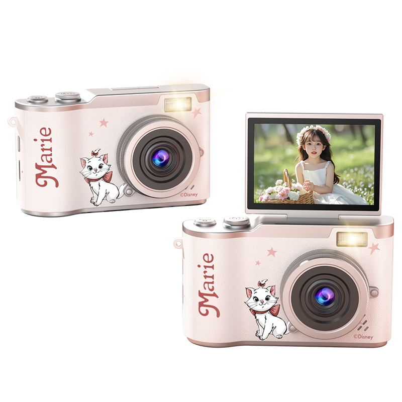 迪士尼（Disney）儿童照相机玩具数码拍照拍立得相机ccd男孩女孩玩具生日新年礼物