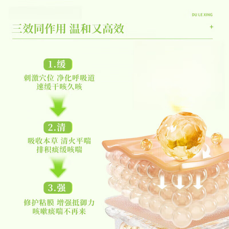 都乐星小儿嘟咳喘化痰贴儿童宝宝咳痰夜咳干咳喉咙异物胸闷气短官方旗舰 一盒【体验装】