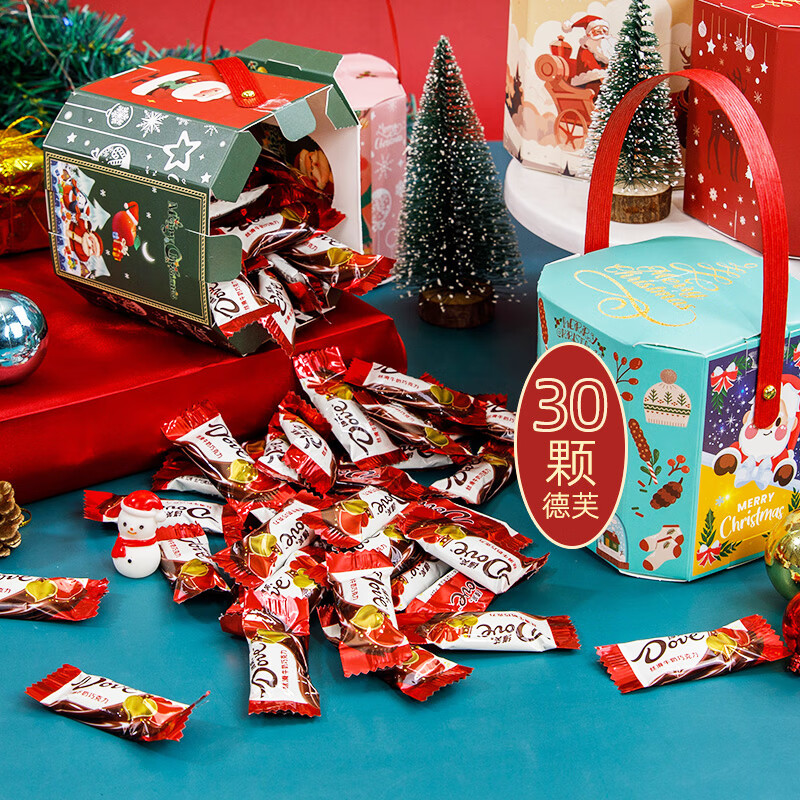 德芙 丝滑牛奶巧克力4.5g*30粒 38.9元 折19.45/盒 - 特价的