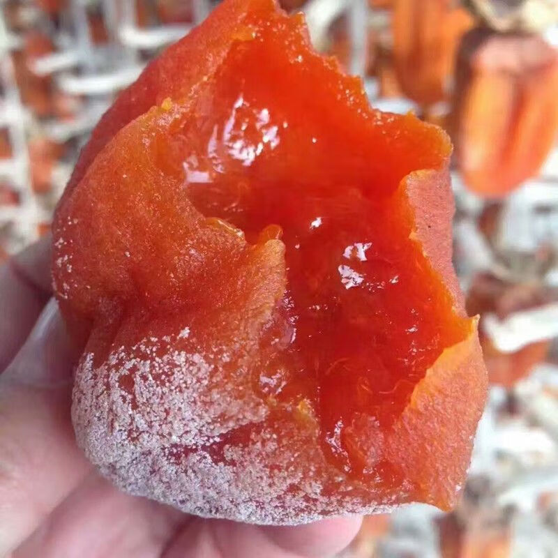 飘香果度正宗陕西柿饼霜降吊柿子饼农家自制流心柿饼整箱包邮 整箱2斤【独立包装】净重1.7斤