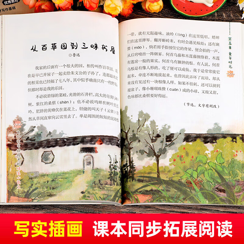 【一二三季任选】大作家写给孩子的精美小散文 全套4册任选 彩色插画版 附赠有声伴读 大师名篇名作提升语文作文水平 大作家写给孩子的经典小散文正版 应急管理出版社 赵集广 著 【一二季】大作家写给孩子的