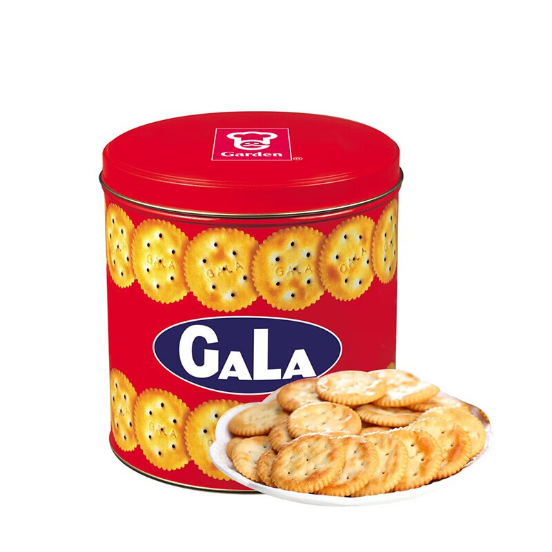 好运年年曲奇饼干 干508g礼盒装休闲零食小吃过年货公司团购送礼 加拿饼干 干400g*1罐