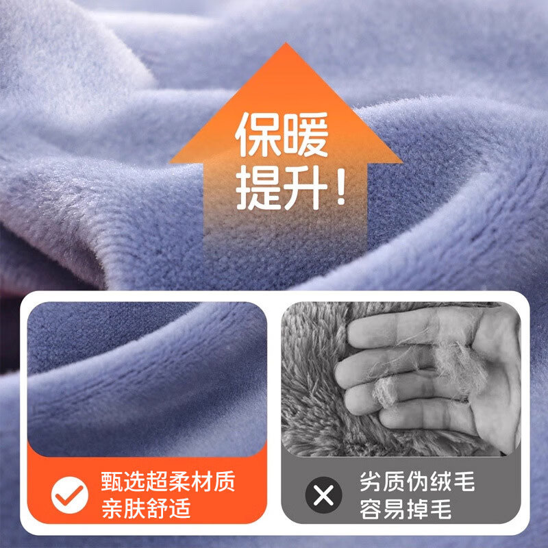 热敷脖子肩颈热水袋注水灌水暖水袋防爆加厚颈椎专用护肩颈部神器 藏青蓝【U 型热水袋】1400ML 送超柔布套