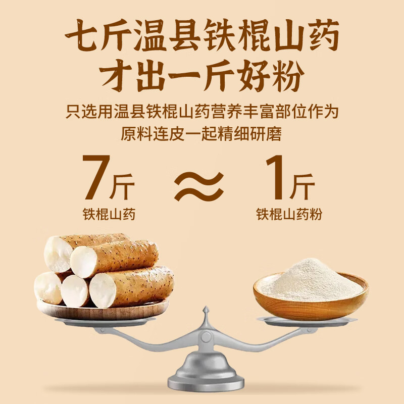 巧农婆莲子百合山药粉养胃营养早餐代餐无添加速食冲泡米糊免熬煮送长辈 【推荐周期装】 245g*4袋 28小包