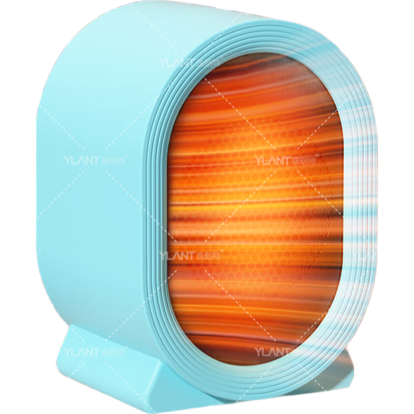 取暖器家用暖风机电暖器小太阳办公室宿舍桌面电暖气速热节能热风机烤火炉冬天暖手暖脚取暖神器 基础款-蒂芙尼蓝 【400W】