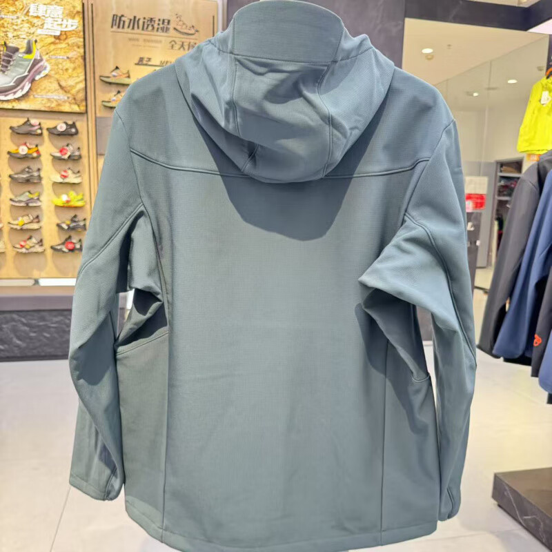 探路者(TOREAD)软壳衣男2025新款户外防风防泼水保暖外套 暮岩色 XXXL