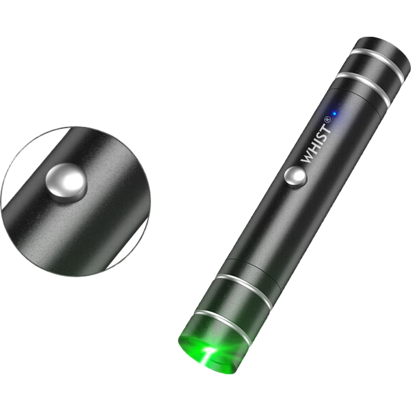 惠斯特(Whist)綠光激光筆大功率遠(yuǎn)射強(qiáng)光超亮激光手電售樓部沙盤(pán)筆戶外工地指示 迷你款-商務(wù)黑