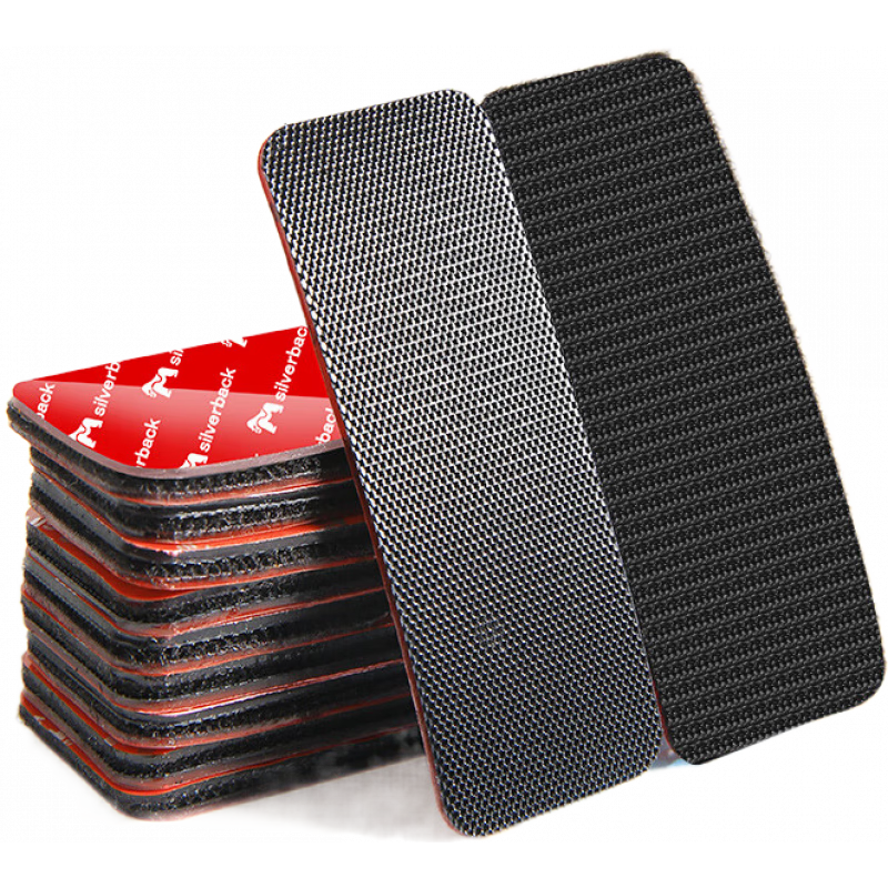 銀背強(qiáng)力納米魔術(shù)貼固定粘汽車腳墊帶背膠雙面膠高粘度汽車專用耐高溫 【爆賣款】納米膠魔術(shù)貼長(zhǎng)30mm*寬80mm10對(duì)