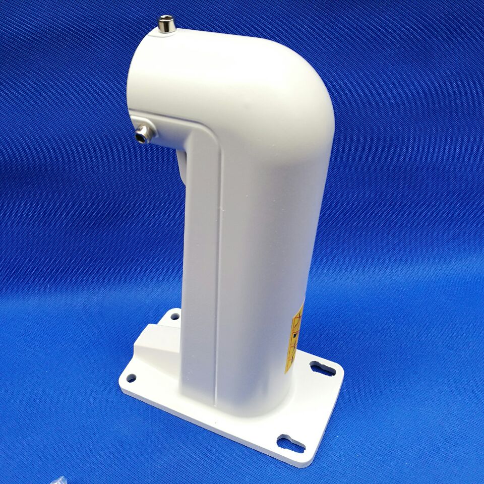 千石监控球机壁装支架室外海康球机支架铝合金球机支架ds-1602zj 白色