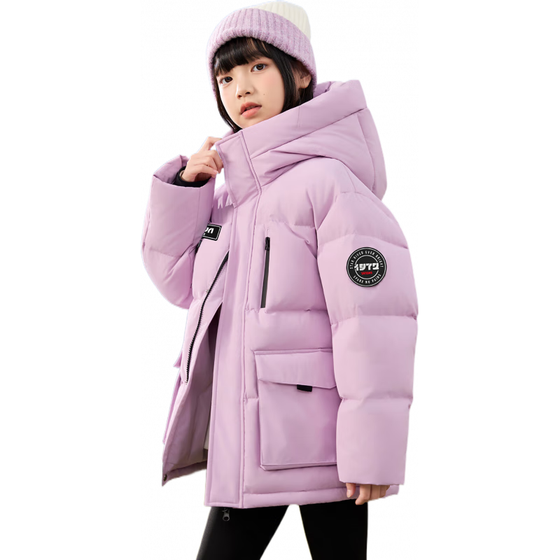 ѼѼ YAYA ��ͯ���޷� ��ͯŮͯ ����2025�¿� �д�ͯװ ��ů��ñ�Ӻ������ WM �β��ɫ 140/68 �������ּ�359Ԫ