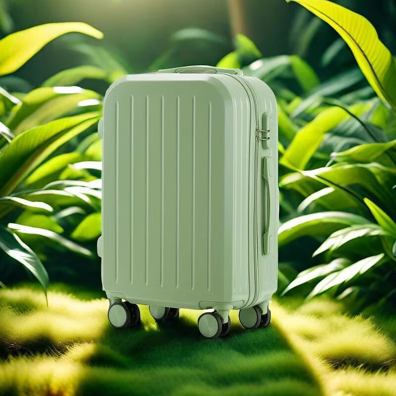 小米宝宝们官旗(MI)新款行李箱女多功能拉杆箱结实耐用密码箱学生旅行箱 谷物白子母箱(旗舰款带杯架USB充电口) 28寸(超大款)