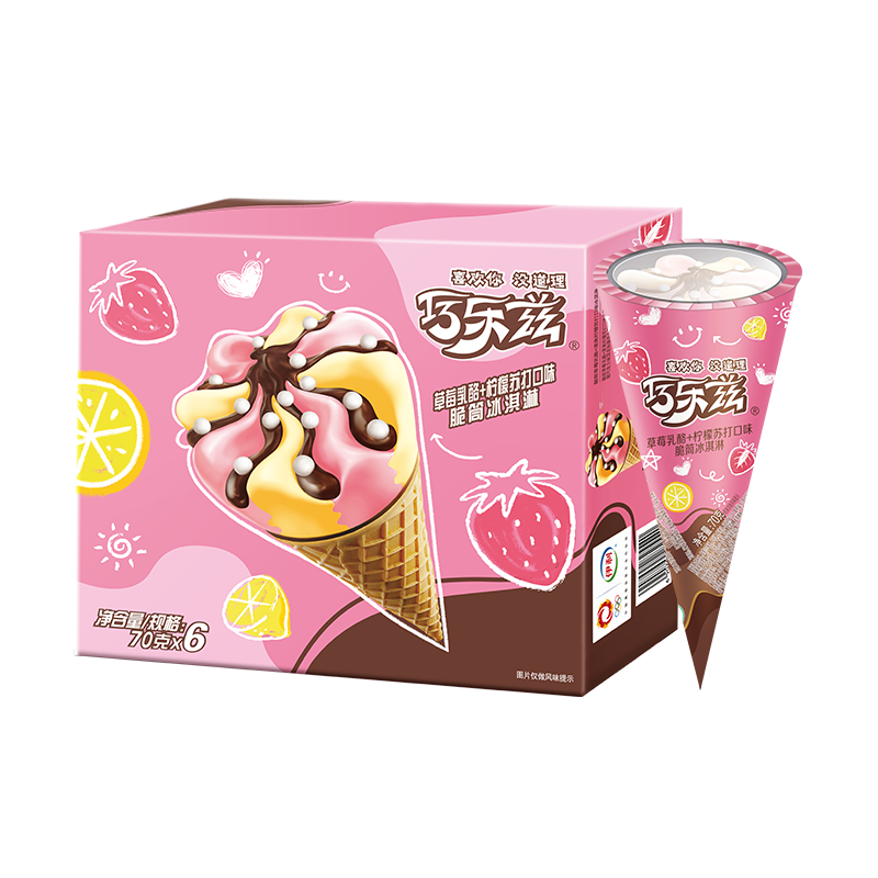 冰淇淋价格变迁:巧乐兹草莓乳酪柠檬苏打雪糕性价比高品质口感佳