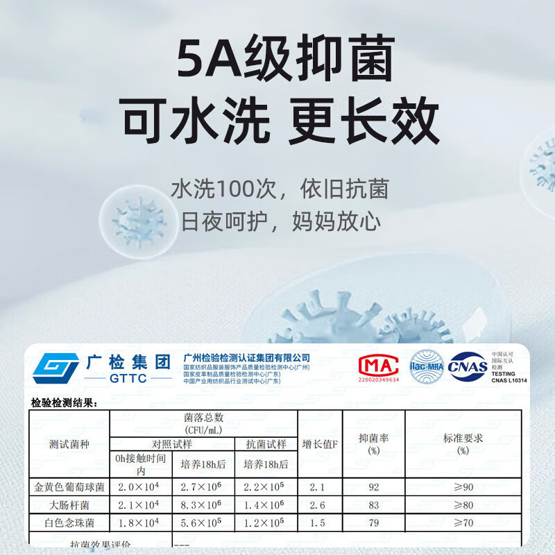 贝肽斯婴儿连体衣春季新生儿衣服宝宝衣服纯棉抗菌长袖哈衣爬爬服睡衣 翡翠橄榄 66cm