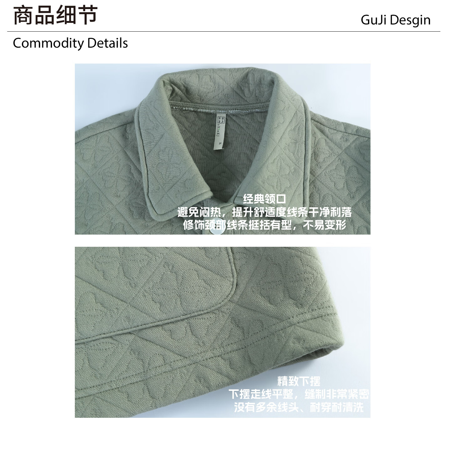 秋冬纯棉易穿脱护理服瘫痪卧床骨折病人睡衣术后衣服化疗康复夹棉 极致灰【夹棉加厚】拉链-男/上衣 【微收口-胸开】全棉 2XL 165cm-175cm