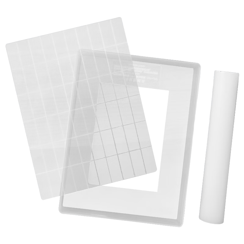 展艺23cm雪花酥塑料盘套装3件套 新年雪花酥牛轧糖模具套装自制定型盘