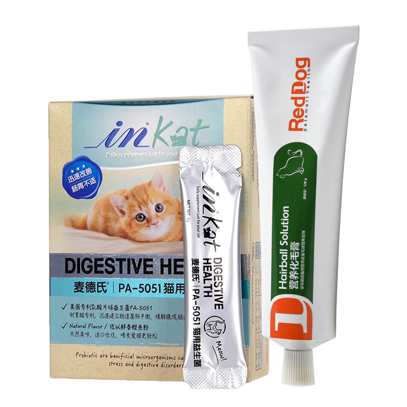 麦德氏红狗营养化毛膏