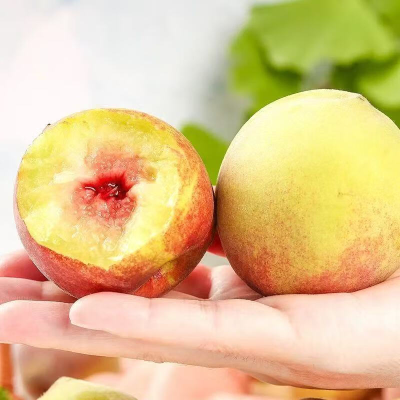 绿相忆 山东青州蜜桃  净重4.5斤【店长力荐】