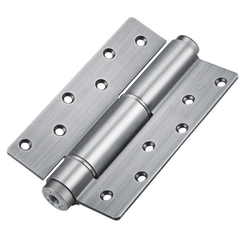 依时达六寸多功能缓冲隐形实木门背景墙自动关闭门液压合页 铁灰(一片