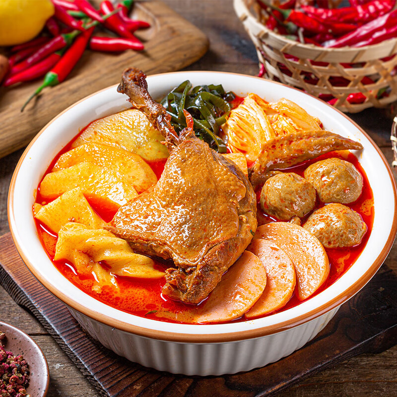 刘若兰曹氏鸭脖辣卤料包底料四川爆辣麻辣烫小火锅底料辣油调料包 刘若兰曹氏底料-微辣80g*3袋装