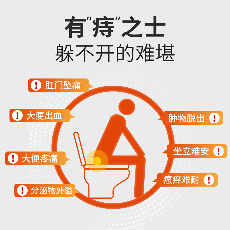 复宁医用痔疮凝胶械字号内外混合痔专用术后修复敷料便血肛裂瘙痒20g 5支【巩固装】长效巩固不反复