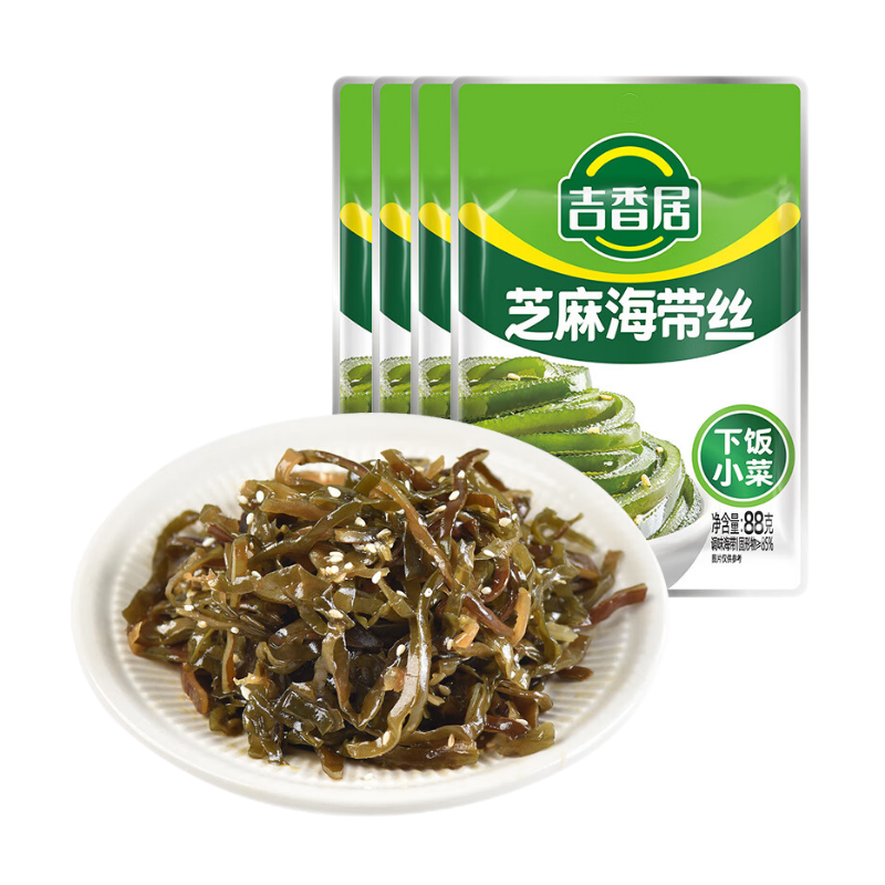 ����ӣ�JI XIANG JU����������˿88g Ұɽ��������������˿�·��˴�װ��ʳ��ζѧ��ե�� ֥��ζ����˿88g*4�� 14Ԫ