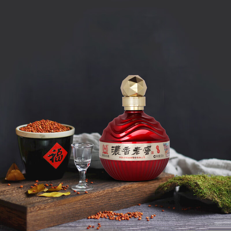 瀘州老窖定制酒【官方正品】浓香酒喜宴婚宴酒商务宴请送礼酒 52度 500mL 6瓶 浓香老窖韵坛