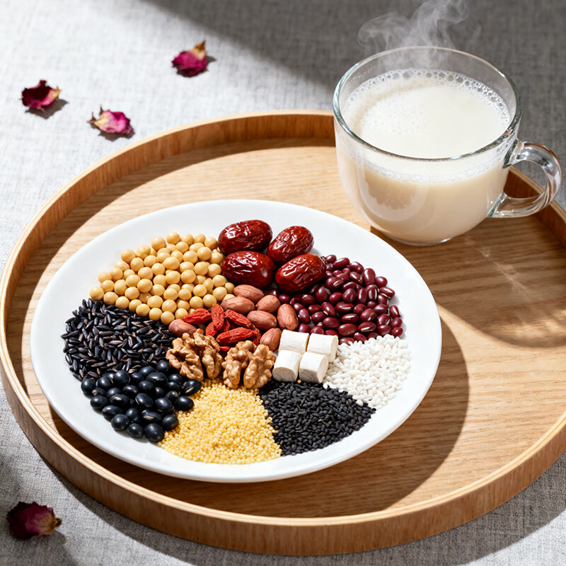 八百方五谷杂粮豆浆原料包打豆浆组合破壁机食材小包免搭配早餐 七款豆浆原料包各五包混拼【20g*35包】