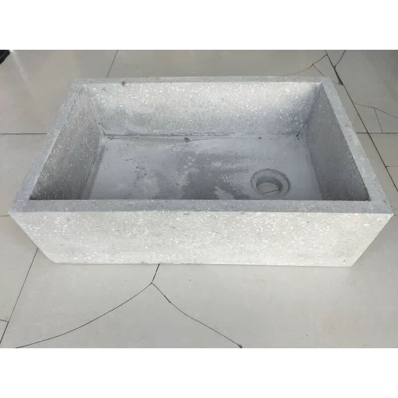 中掌柜水磨石水槽水泥池庭院水泥池仿大理石水池拖布池庭院水池 1