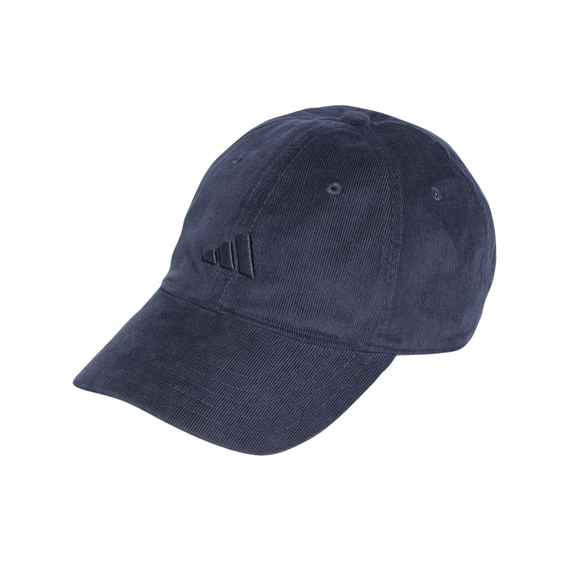 adidas时尚经典舒适灯芯绒运动遮阳棒球帽男女阿迪达斯官方   传奇墨水蓝   OSFM