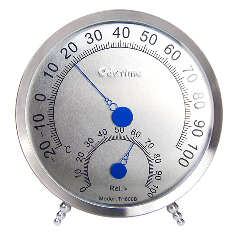 歐達(dá)時.TH600B發(fā)酵溫度計烤箱溫濕度計耐高溫溫度表工業(yè)高精度 配帶支架