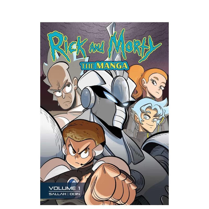 【预售】瑞克和莫蒂 卷1 Rick and Morty: The Manga Vol. 1 原版英文漫画书