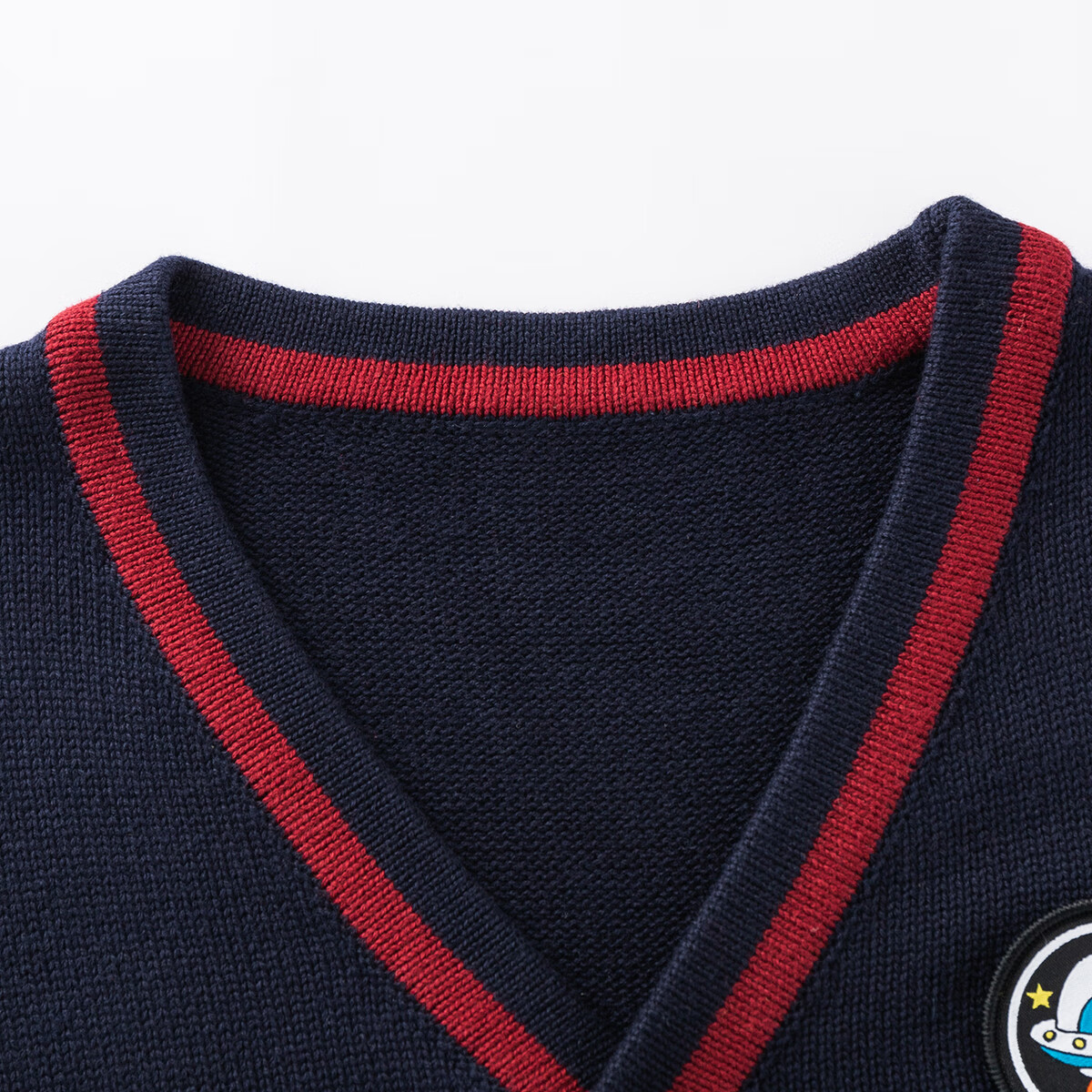 马骑顿线衫/毛衣 藏青 150