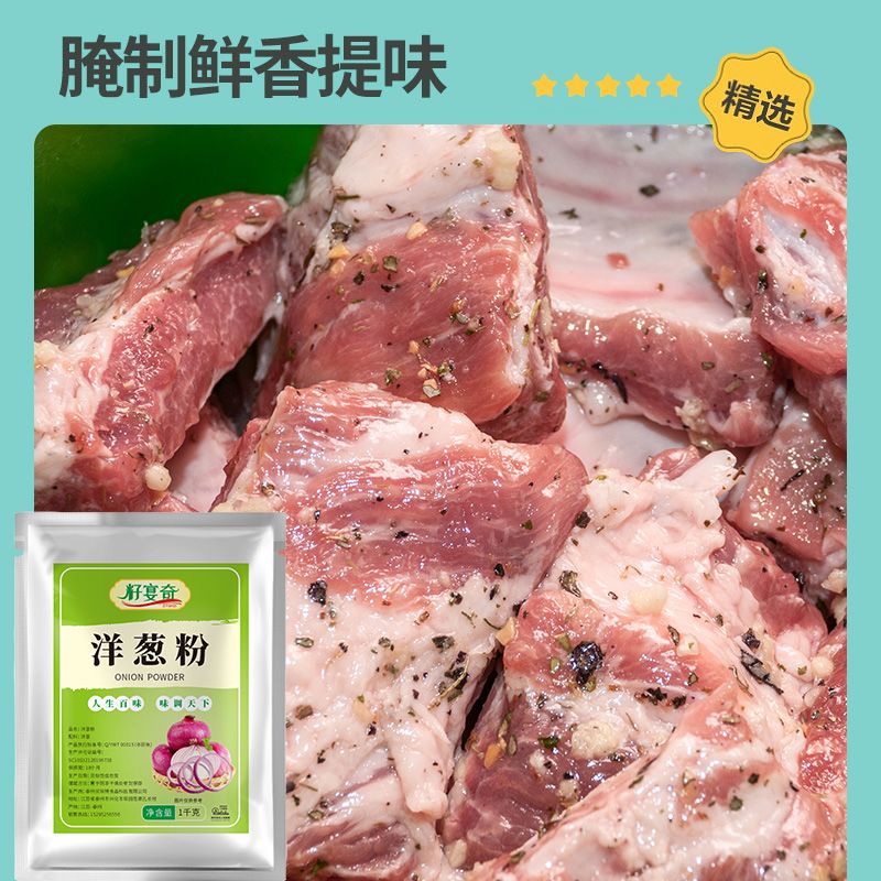 家用烹饪洋葱粉凉拌浓香型商用摆地摊去腥腌料专用烧烤调料正品保障 洋葱粉500g(家用)