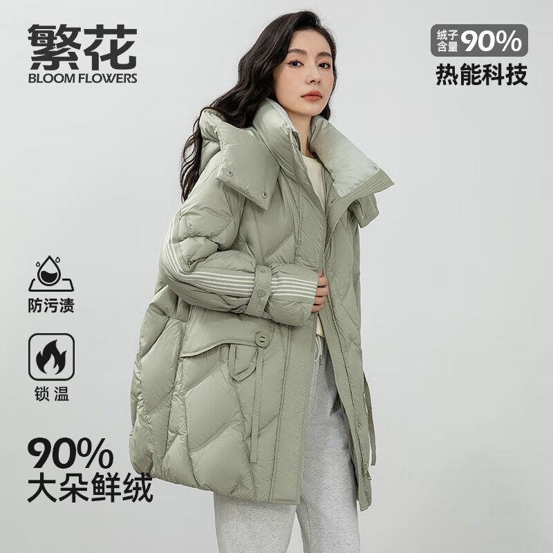 ���ڲ��������� BLOOM FLOWERS���޷�Ůװ2025�����г�����Ƹд�ɫ����ʱ��������ñ��ů���� 368Ԫ