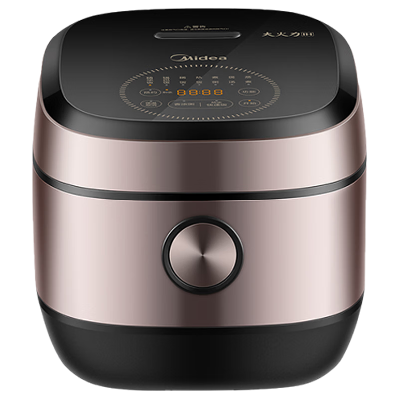 美的（Midea）电饭煲5L家用 IH电磁加热 2-10人微压多功能电饭锅 智能预约 精铁釜内胆 