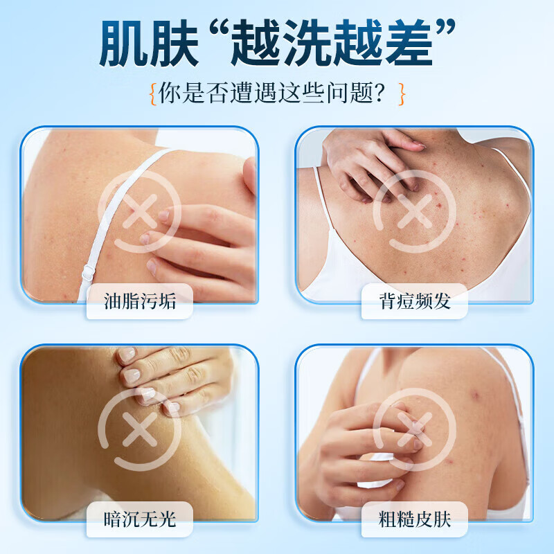 内廷上用北京同仁堂搓泥宝500ml去角质搓澡泥男女全身通用去死皮沐浴露 【2盒分享装】500m1/瓶