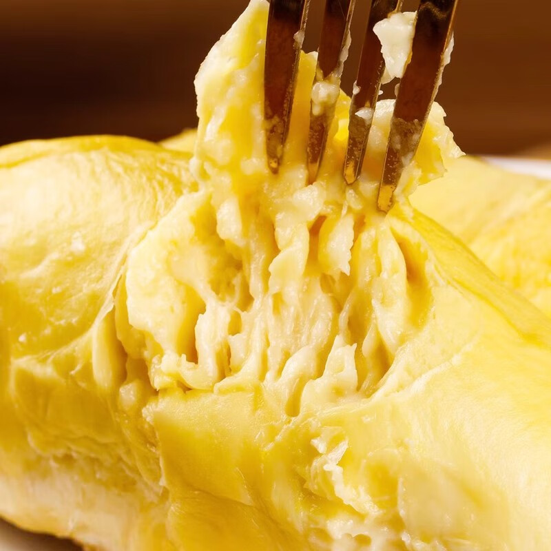 泰国金枕肉树熟榴莲进口新鲜冷冻金枕果肉无壳批发榴莲果水果速冻 【净重2斤】泰国3A级/软糯香甜/顺丰包邮/1000g*1包