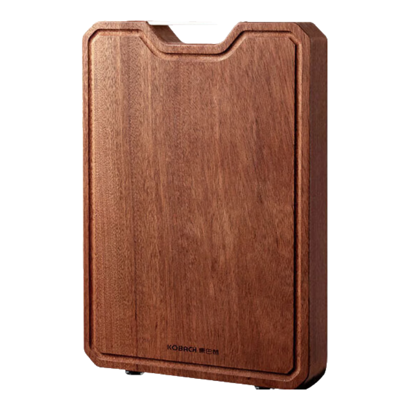 康巴赫（KBH）菜板砧板乌檀木整木切菜板加厚实木家用案板面板 （36*24*2.5）