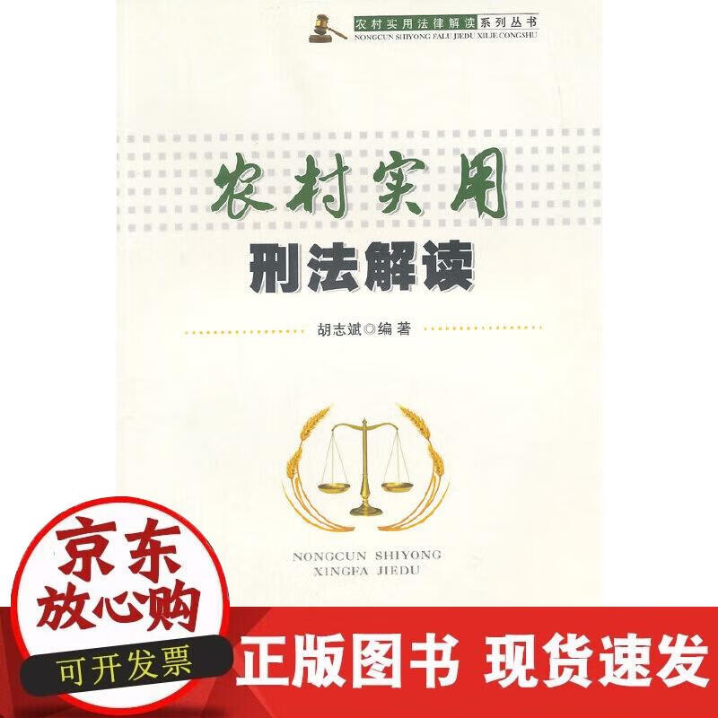 【正版现货】农村实用刑法解读