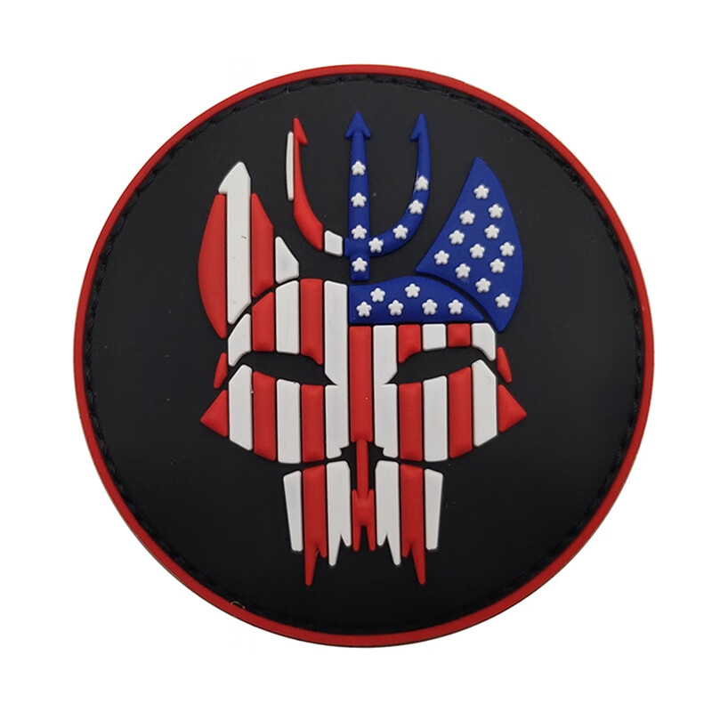 美国海豹突击队navy seals臂章 橡胶魔术贴章 战术士气章 户外背包贴